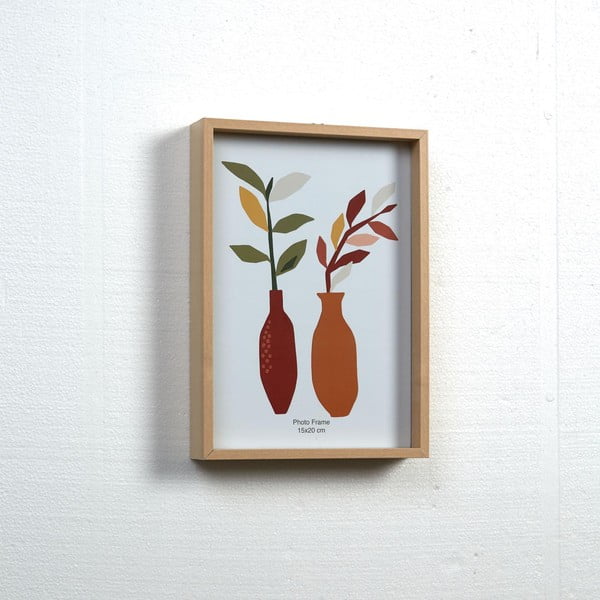 Stojací rámeček v přírodní barvě 22,5x31,5 cm Flavina – Kave Home-image-2