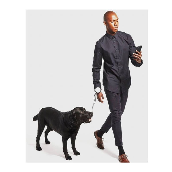 Černé vodítko velikost M 3 – Lishinu-image-3