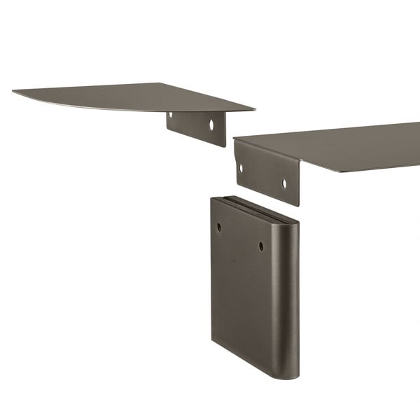 Šedá ocelová police 80 cm Oru – Blomus-image-4