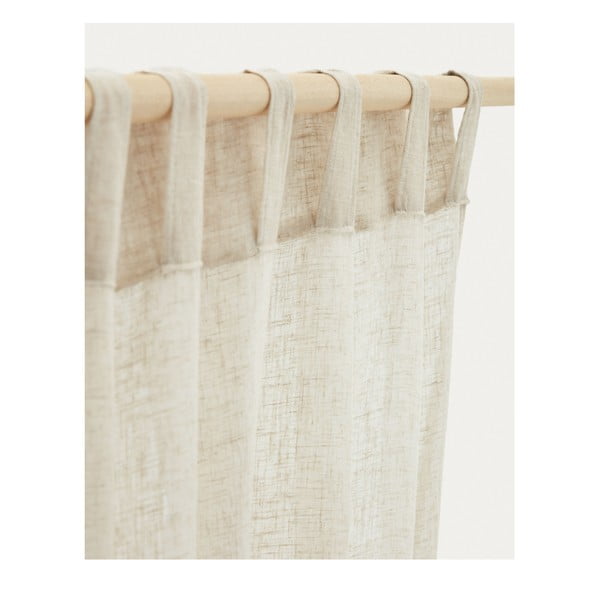 Béžový závěs 140x260 cm Mahina – Kave Home-image-2