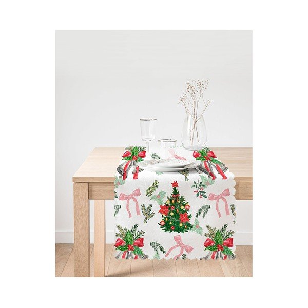 Běhoun na stůl s vánočním motivem 40x130 cm – Minimalist Cushion Covers-image-2