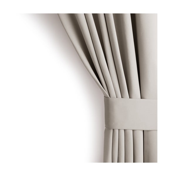 Béžový dimout závěs 140x270 cm Kierra – Restilo-image-4