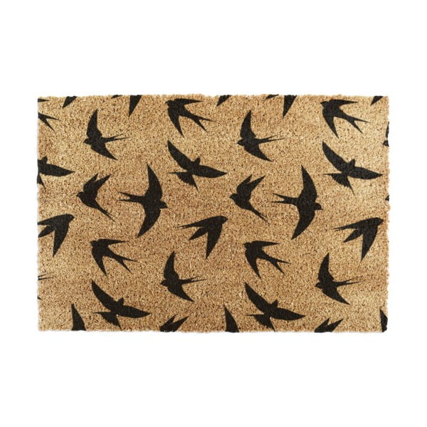 Rohožka z kokosového vlákna 40x60 cm Swallows – Artsy Doormats