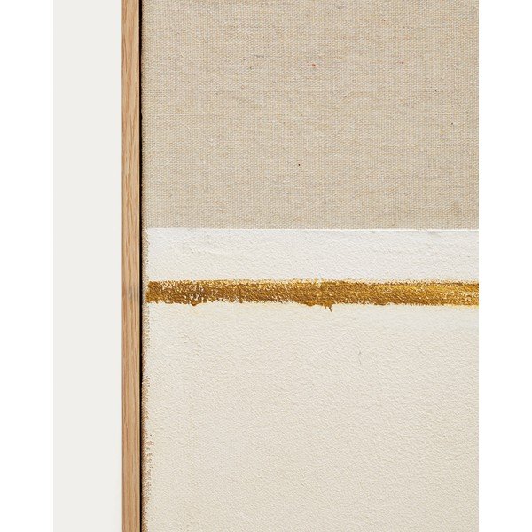 Ručně malovaný obraz s rámem/na plátně 80x100 cm Salin – Kave Home-image-3