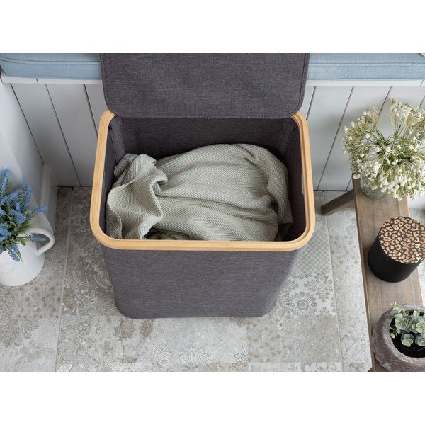 Látkový koš na prádlo 70 l Bamboo – Addis-image-4