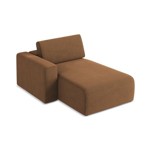 Hnědý modul pohovky (levý roh) Kalea – Makamii-image-1