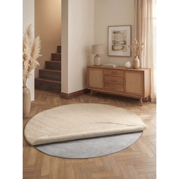 Protiskluzová podložka pod koberec ø 100 cm Solid – Vikosa-image-1