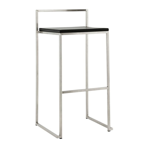 Barová židle s černým sedákem Kokoon Meto, výška sedu 74 cm