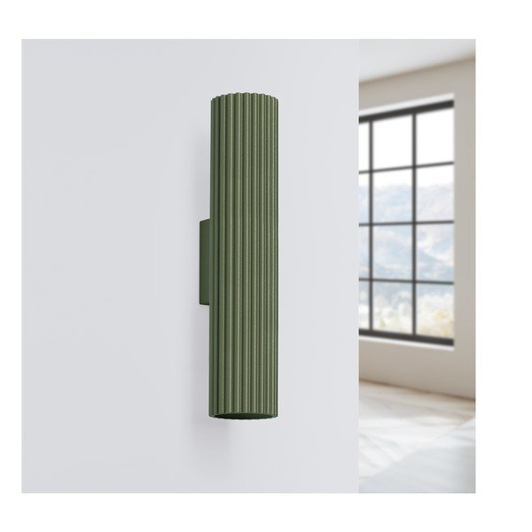 Zelené nástěnné svítidlo Gleam – Sollux-image-2