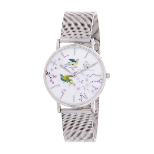 Dámské hodinky s řemínkem ve stříbrné barvě Olivia Westwood Muno