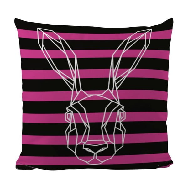 Polštář Bunny In Stripes, 50x50 cm