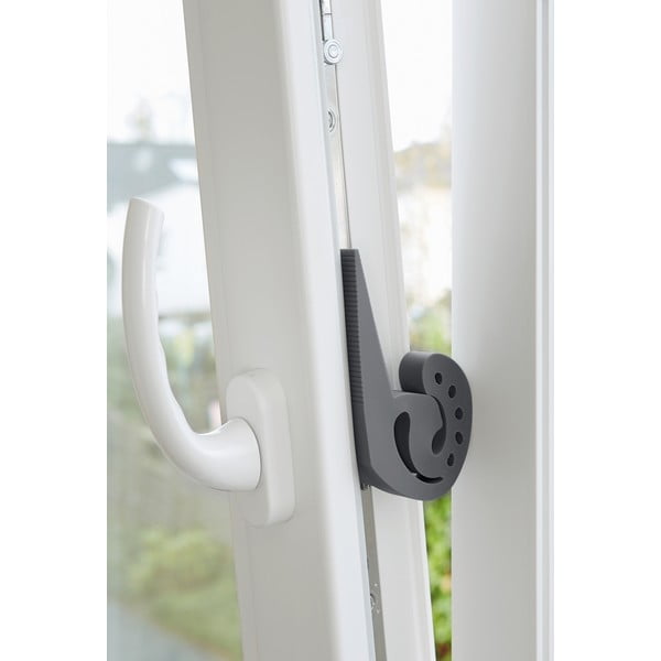 Tmavě šedá zarážka na dveře a okna Wenko Multi-STOP®-image-1