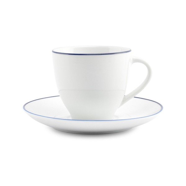 Bílý porcelánový šálek na cappuccino 200 ml Basic White – BonBistro-image-2