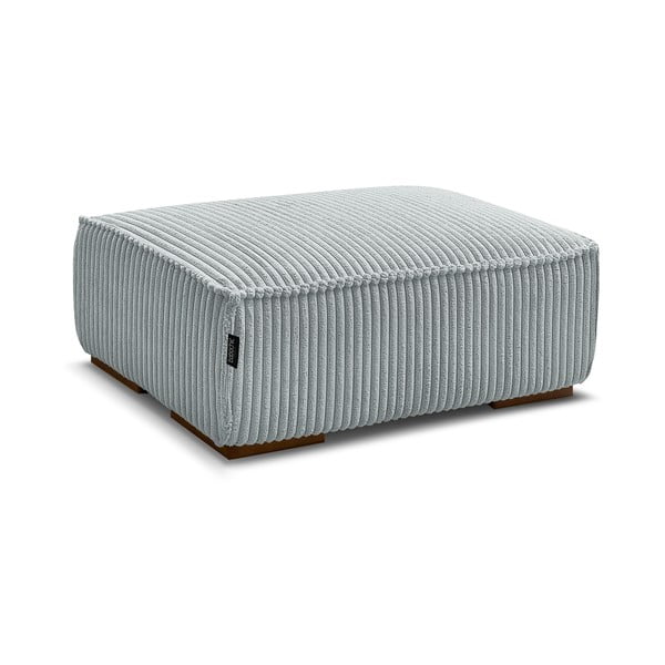 Světle šedá manšestrová podnožka Chelsea – Bobochic Paris-image-3