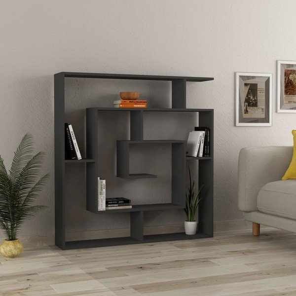 Antracitová knihovna Maze Anthracite-image-1