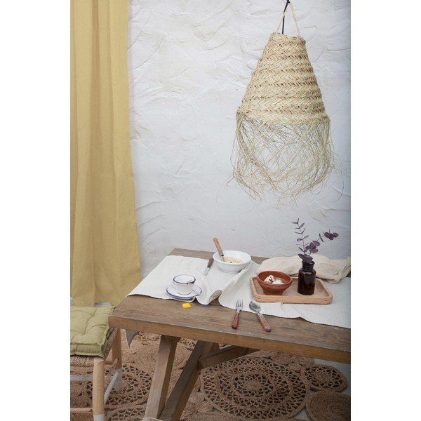 Béžový závěs Really Nice Things Cortina Hogar Beige-image-1
