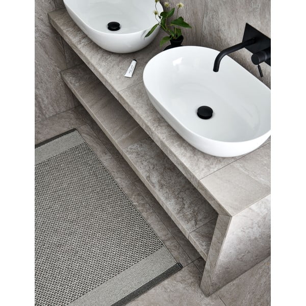 Šedý vnitřní a venkovní běhoun 70x300 cm Edit Warm Grey – Pappelina-image-1