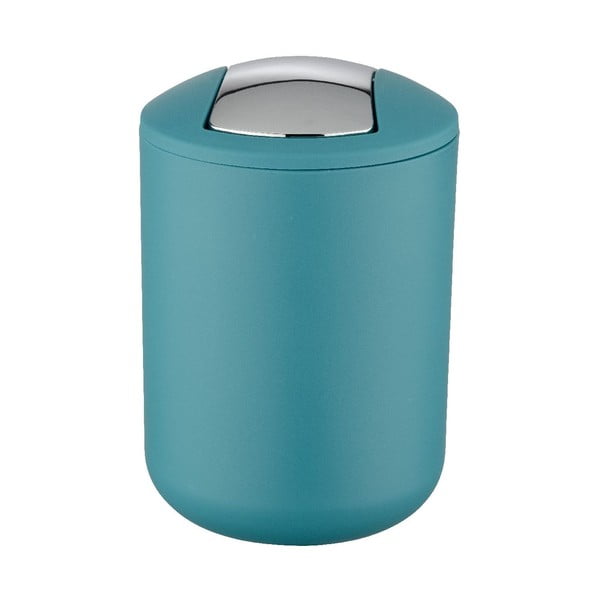 Petrolejově modrý odpadkový koš Wenko Swing Petrol S-image-1