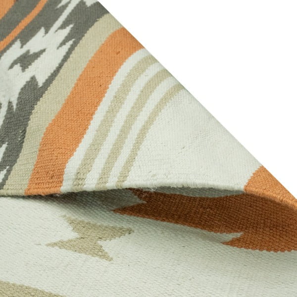 Oboustranný venkovní koberec z recyklovaného plastu Green Decore Aztec, 90 x 150 cm-image-3