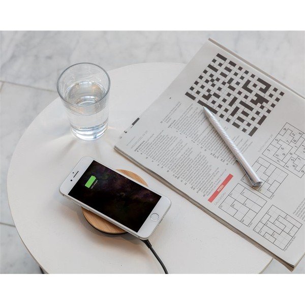 Bambusová bezdrátová nabíječka XD Design Exclusive-image-1