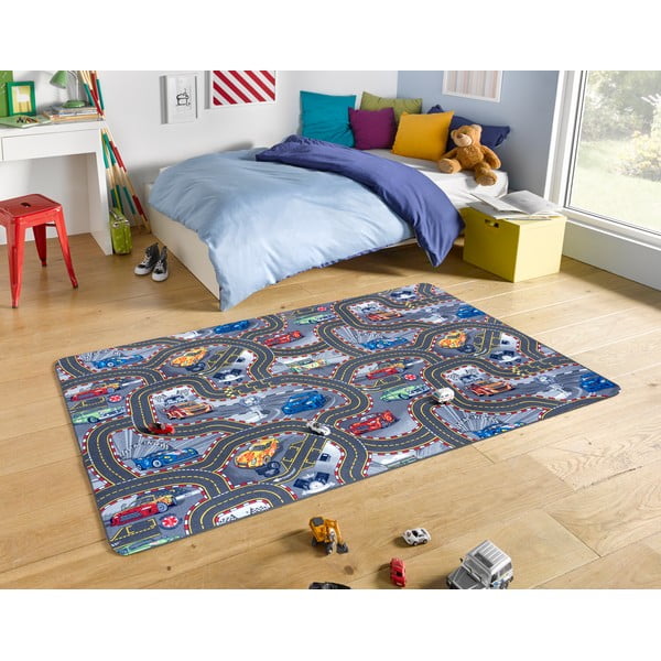 Dětský koberec Hanse Home Play Race Track, 200 x 300 cm-image-1