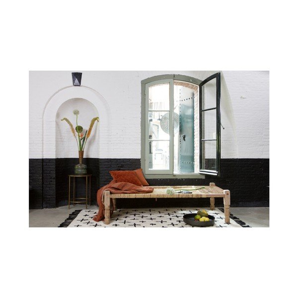 Béžový bavlněný koberec BePureHome More, 170 x 240 cm-image-1