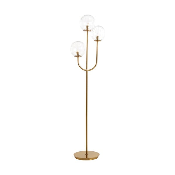 Stojací lampa ve zlaté barvě (výška 162 cm) Magdala – Light & Living