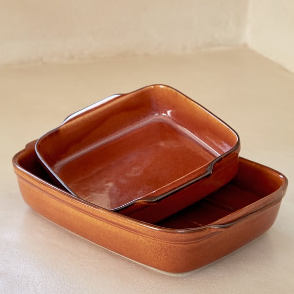 Zapékací mísa z kameniny 33x22 cm Poterie – Casafina-image-1