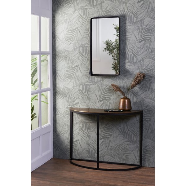 Kovový konzolový stolek v bronzové barvě 42x100 cm Peto – Light & Living-image-1