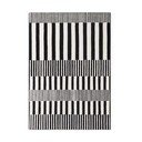 Černobílý ručně tkaný vlněný koberec 160x230 cm Stryve Pulse – Elle Decoration