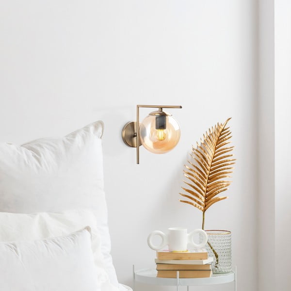 Nástěnné svítidlo ve zlaté barvě ø 15 cm Antique – Opviq lights-image-2