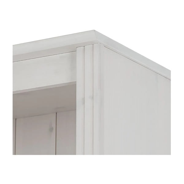 Bílá vitrína z borovicového dřeva 518x223 cm Anita – Støraa-image-3