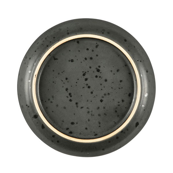 Zelený/černý dezertní  talíř z kameniny ø 17 cm Gastro Green/Black – Bitz-image-3