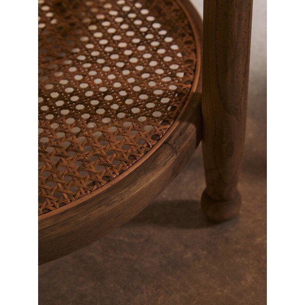Kulatý odkládací stolek se skleněnou deskou ø 57 cm Cebu – Premier Housewares-image-3
