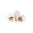 Sada 3 miniaturních porcelánových váz Kähler Design Hammershøi Poppy