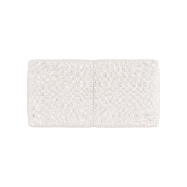 Bílá opěrka k modulární pohovce Rome - Cosmopolitan Design-image-1