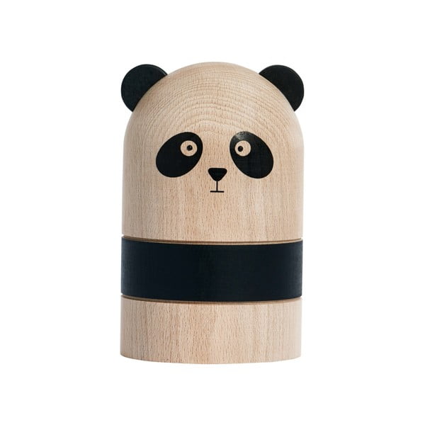 Kasička z bukového dřeva OYOY Panda