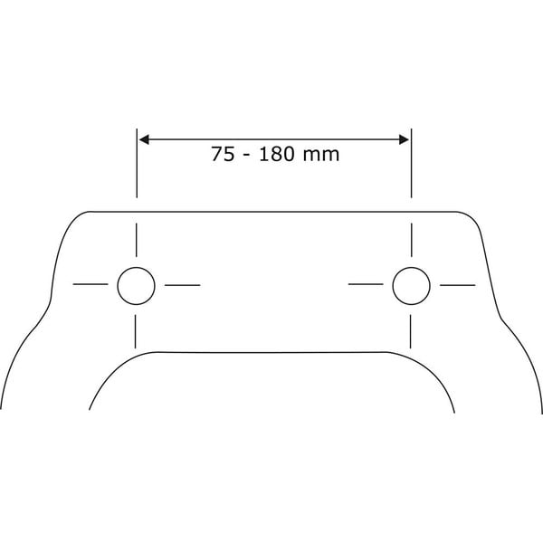 Bílé WC sedátko se snadným zavíráním Wenko Habos, 46 x 36 cm-image-4