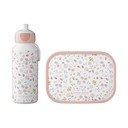 Dětský svačinový box s lahví Flowers & butterflies – Mepal