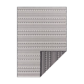 Černo-bílý venkovní koberec Ragami Kahira, 120 x 170 cm