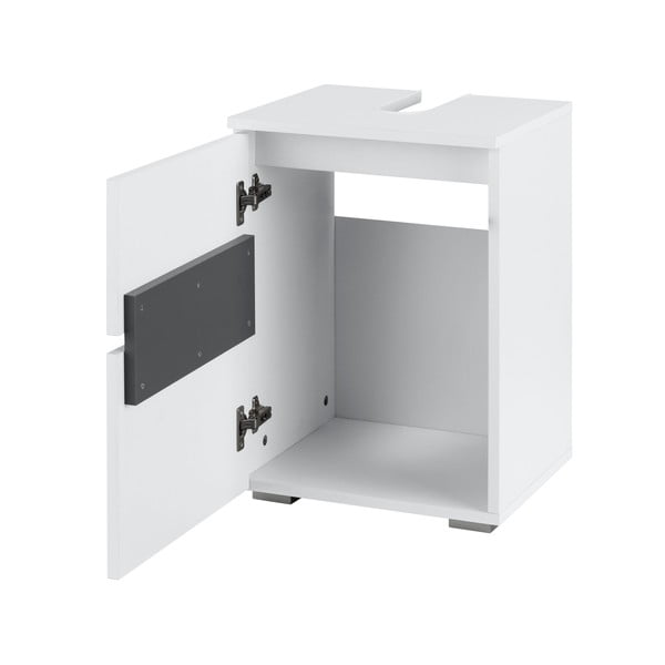 Bílá umyvadlová skříňka Støraa Wisla, 40 x 55 cm-image-2