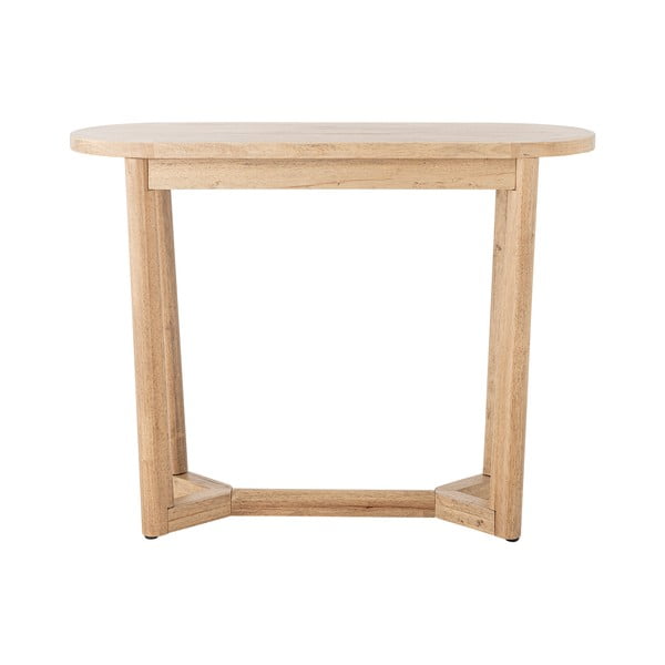 Konzolový stolek z kaučukového dřeva v přírodní barvě 35x100 cm Serrone – Bloomingville