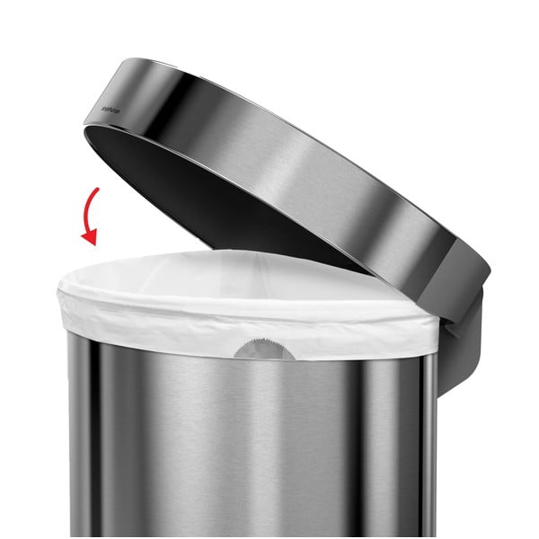Pedálový odpadkový koš z nerezové oceli 45 l - simplehuman-image-4