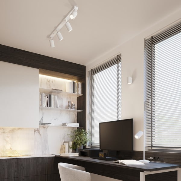 Bílé nástěnné svítidlo Gleam – Sollux-image-4