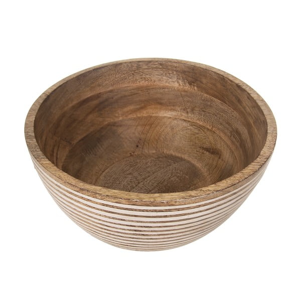 Dřevěná mísa v přírodní barvě ø 24 cm Mango – Orion-image-2