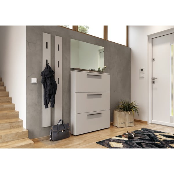 Šedobéžový výklopný botník Utah - Germania-image-4