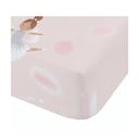 Růžové napínací dětské prostěradlo na jednolůžko 90x190 cm Dancing Fairies – Catherine Lansfield