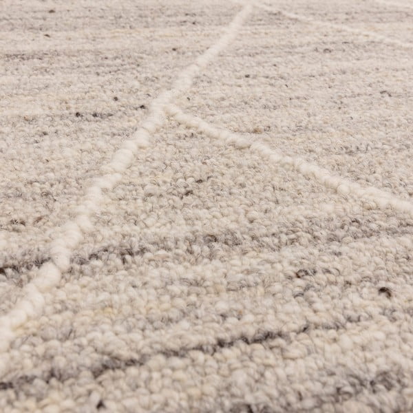 Světle šedý vlněný koberec 200x290 cm Noah – Asiatic Carpets-image-2