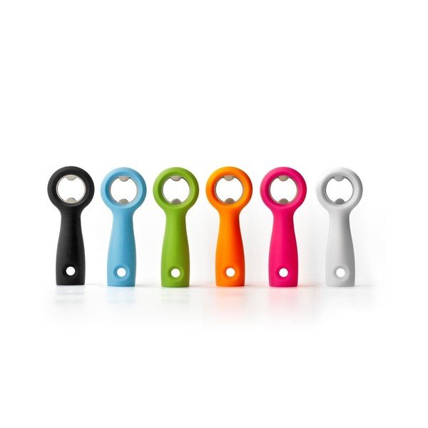 Černý otvírák Qualy&CO Bottle Opener-image-1