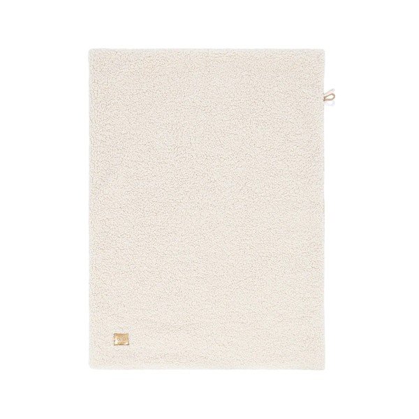 Krémová dětská deka s beránkem 100x77 cm – Meowbaby